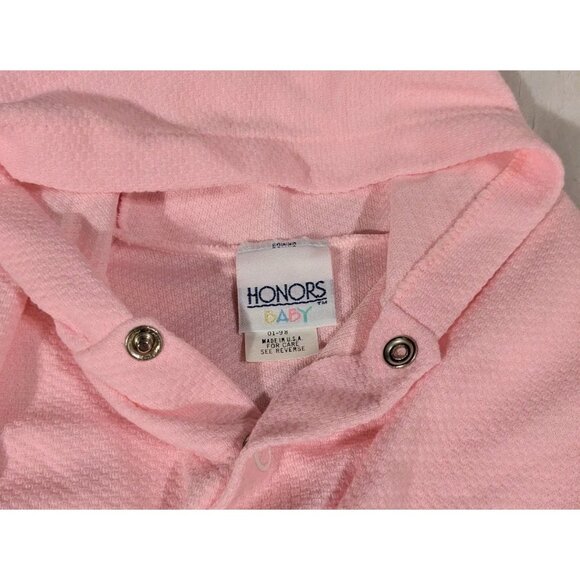 NWT Baby Vtg Easter Outfit Bunny Sleeper My First Ears Pajamas Honors 9 Months - Picture 15 of 16